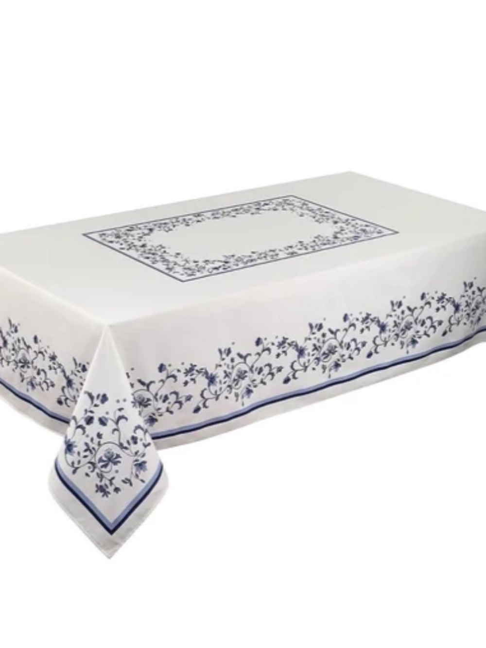 Spode Blue Portofino Tablecloth 60''x102''